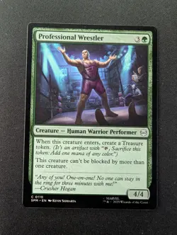 PROFESSIONAL WRESTLER #110 MTG Marvel's Spider-Man - Image 1