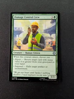 DAMAGE CONTROL CREW #99 MTG Marvel's Spider-Man - Image 1