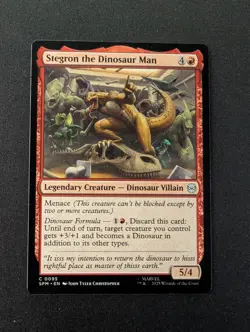 STEGRON THE DINOSAUR MAN #95 MTG Marvel's Spider-Man - Image 1