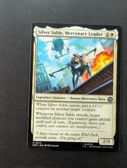 SILVER SABLE, MERCENARY LEADER #13 MTG Marvel's Spider-Man - Image 1