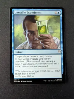UNSTABLE EXPERIMENT #47 MTG Marvel's Spider-Man - Image 1
