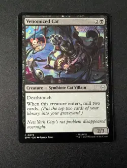 VENOMIZED CAT #72 MTG Marvel's Spider-Man - Image 1