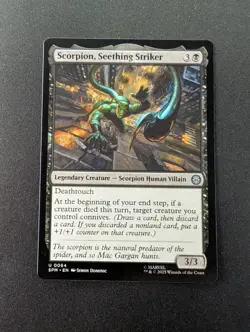 SCORPION, SEETHING STRIKER #64 MTG Marvel's Spider-Man - Image 1
