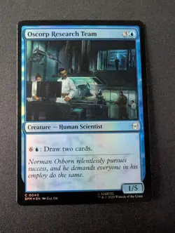 OSCORP RESEARCH TEAM FOIL #40 MTG Marvel's Spider-Man - Image 1