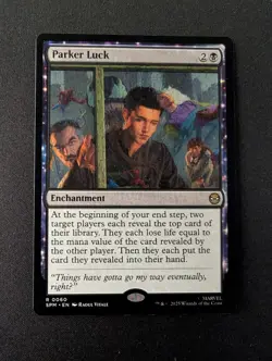 PARKER LUCK #60 MTG Marvel's Spider-Man - Image 1