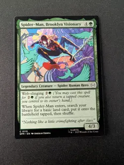 SPIDER-MAN, BROOKLYN VISIONARY #115 MTG Marvel's Spider-Man - Image 1