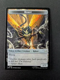 FOOD 5 // ROBOT 6 MTG Marvel's Spider-Man Tokens - Image 2