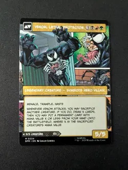 EDDIE BROCK // VENOM, LETHAL PROTECTOR #224 MTG Marvel's Spider-Man Collectors - Image 2