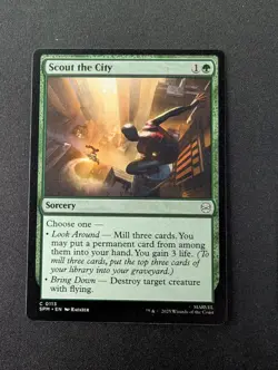 SCOUT THE CITY #113 MTG Marvel's Spider-Man - Image 1