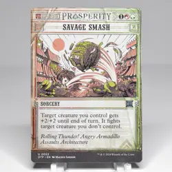 Savage Smash 2024 0053 OTP Thunder Junction Breaking News Uncommon MTG (NM) - Image 1