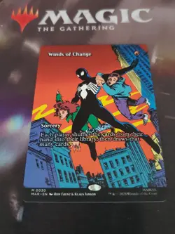 Mtg. Winds of Change. Borderless. Marvel Universe Eternal-Legal. Pack Fresh - Image 1