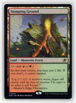 MtG EoE Stomping Ground #258 Non-Foil - Image 1