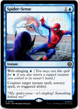 Spider-Sense [Marvel's Spider-Man] MTG Magic NM/M 💧 - Image 3