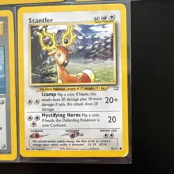 Pokemon Neo Genesis Vintage WOTC Cards Bundle - Image 5