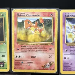 Pokemon Gym Hero's Vintage WOTC Cards Bundle - Image 3