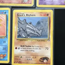Pokemon Gym Hero's Vintage WOTC Cards Bundle - Image 5