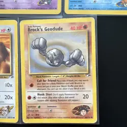 Pokemon Gym Hero's Vintage WOTC Cards Bundle - Image 5