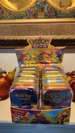 Pokemon TCG Scarlet & Violet 151 Mini Tin Display - ALL 10 ART TINS - Image 3