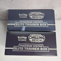 Pokemon Center Chilling Reign Error Boxes Ice Rider and Shadow Rider ETB 8 Packs - Image 5