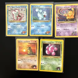Pokemon Gym Hero's Vintage WOTC Cards Bundle - Image 1