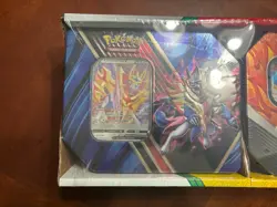 2022 Pokemon 2-Pack Legends of Galar Tins Zamazenta V/ Cinderace V Pokemon Cards 820650100543 - Image 2