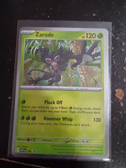 Pokemon SV Destined Rivals Zarude Black Star Promo 199 - Image 1