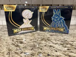 Pokemon Mega Evolutions ETB Set Lucario Gardevoir 2x Factory Sealed - Image 1