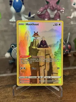 Pokemon Hoothoot TG12/TG30 Astral Radiance Trainer Gallery Art Holo - Image 1