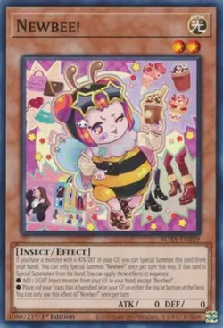 Newbee! - ROTA-EN029 - Common - 1st Edition NM Yugioh Rage of the Abyss - ROTA - Image 1