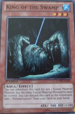 King of the Swamp - LCYW-EN256 - Common - 1st Edition NM Yugioh Legendary Collec - Image 1