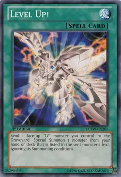 Level Up! - LCYW-EN207 - Common - 1st Edition NM Yugioh Legendary Collection 3: - Image 1