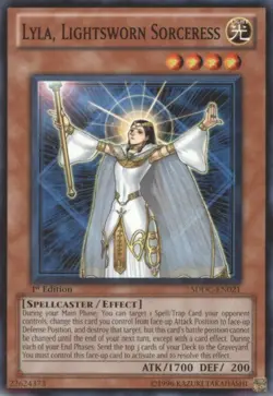 Lyla, Lightsworn Sorceress - SDDC-EN021 - Common - 1st Edition NM Yugioh Starter - Image 1