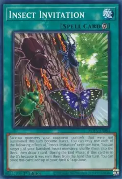 Insect Invitation - ROTA-EN083 - Common - 1st Edition NM Yugioh Rage of the Abys - Image 1
