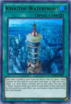 Kyoutou Waterfront - BLRR-EN089 - Ultra Rare - 1st Edition NM Yugioh Battles of - Image 1