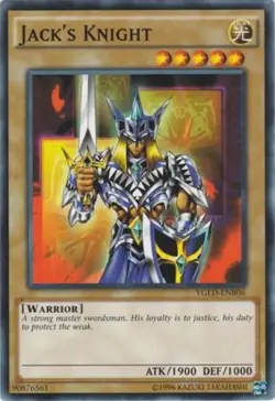 Jack's Knight - YGLD-ENB06 - Common - Unlimited Edition LP Yugioh Yugi's Legenda - Image 1