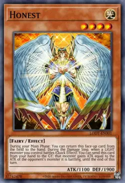 Honest - VASM-EN046 - Collector's Rare - 1st Edition NM Yugioh Valiant Smashers - Image 1