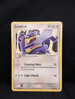 Vintage Tcg Loudred 39/101 EX Hidden Legends Pokemon Card LP - Image 1