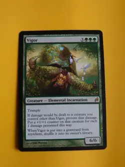 Vigor - Rare Elemental Incarnation MTG Card. Lorwyn. - Image 1