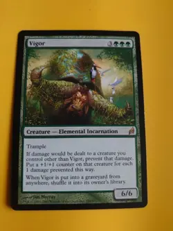 Vigor - Rare Elemental Incarnation MTG Card. Lorwyn. - Image 2