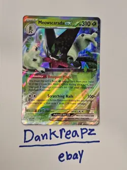 Meowscarada ex Promo SV: Scarlet & Violet Promo Cards 033 LP - Image 1