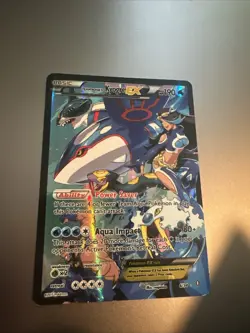 Pokemon Team Aqua's Kyogre EX Full Art Holo Card 6/34 Double Crisis - Image 1