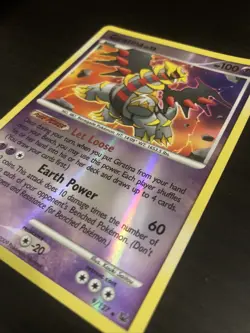 Giratina Lv. 55 Rare Reverse Holo Platinum Base Set 9/127 Pokemon Card - Image 3