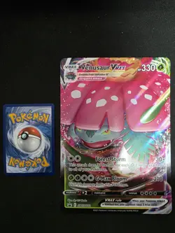 VENUSAUR VMAX - SWSH102 - JUMBO CARD - POKEMON - Image 1