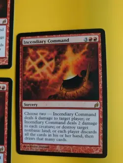Incendiary Command x3 SOrcery Rare MTG Card. Lorwyn. - Image 3