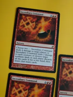 Incendiary Command x3 SOrcery Rare MTG Card. Lorwyn. - Image 4