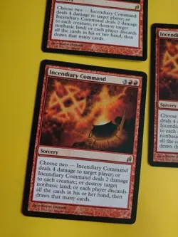 Incendiary Command x3 SOrcery Rare MTG Card. Lorwyn. - Image 5