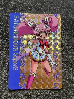CARTE CARD SAILOR MOON FOIL PRISM CHIBI MOON JAPANESE - Image 1
