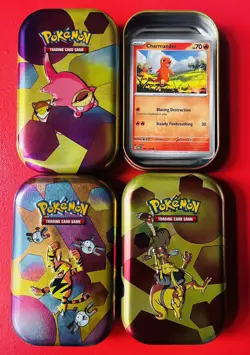 Pokemon Scarlet & Violet 151 Mini Tin Booster (30 Cards Inc. 6 Holo Cards) - Image 1
