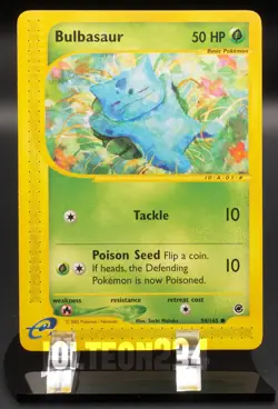 Pokemon TCG Card - Bulbasaur 94/165 Expedition Base Set Common - Image 1