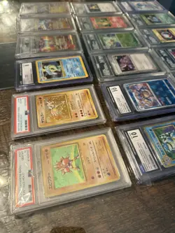 Pokemon Card Graded Lot Assorted! No Reserve Auction Sale - Image 1